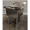 Image 3 : 29" x 30" Single Tub Sink, Omcan 22118