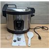 Image 1 : Commercial 64 cup (13L) Electric Rice Cooker, Omcan 47591