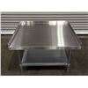 Image 4 : 36" x 30" Stainless Steel Equipment Stand, Omcan 22059
