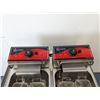 Image 3 : Dual 7L Countertop Fryer, 110V, Omcan 34868