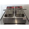 Image 5 : Dual 7L Countertop Fryer, 110V, Omcan 34868