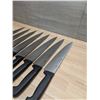 Image 3 : Browne 12" Black Cook's Knives - Lot of 8