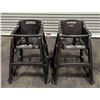 Image 1 : High Chairs - Lot of 2pcs