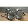 Image 1 : Stainless Steel Cone Strainers - Lot of 4