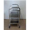 Image 4 : Stainless Bussing Cart, 31.5" x 17.6" Tray Size, Omcan 24419
