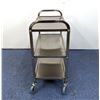 Image 3 : Stainless Bussing Cart, 27.25" x 15.75" Tray Size, Omcan 24418