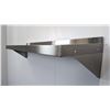 Image 2 : 48" x 12" Stainless Wall Shelf, Omcan 22110