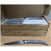 Image 1 : Imperial 9-5/8" Gray Steak Knives, Arcoroc FJ509 - Lot of 24 (2 Boxes)