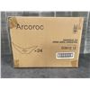 Image 7 : 7-5/8" Long Oval 8.25oz Dessert Bowls, Arcoroc D3612 - Lot of 24