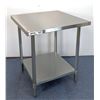 Image 1 : 30" x 30" Stainless Steel Work Table, Omcan 22071