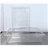 Image 3 : Cambro 26" x 18" x 6" Clear Food Storage Box With Lid