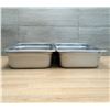 Image 2 : 1/2 Size 4" Deep Stainless Steel Inserts, Johnson-Rose 58204 - Lot of 2