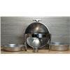 Image 2 : Round Roll Top Chafer, Omcan 80527