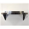 Image 1 : 24" x 12" Stainless Wall Shelf, Omcan 22108