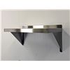 Image 2 : 24" x 12" Stainless Wall Shelf, Omcan 22108