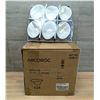 Image 1 : 2oz Appetizer Deep Oval Porcelain Bowls, Arcoroc R0740 - Lot of 24