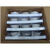 Image 5 : 2oz Appetizer Deep Oval Porcelain Bowls, Arcoroc R0740 - Lot of 24