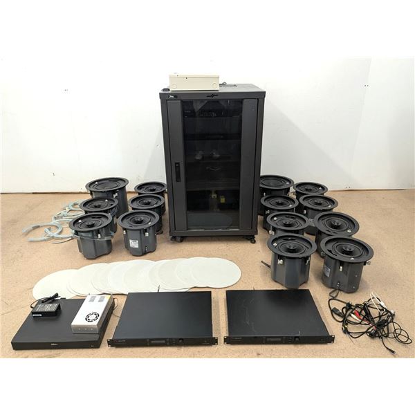 Assorted Sound System, Araknis, Dahua & Episode w/14 Speakers