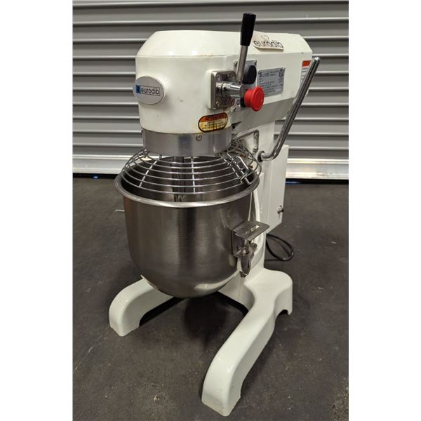 Eurodib M10 10qt Planetary Mixer w/Wire Whip & Beater