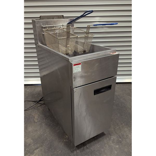 MSTFS-40P 40lbs Propane Gas Floor Fryer