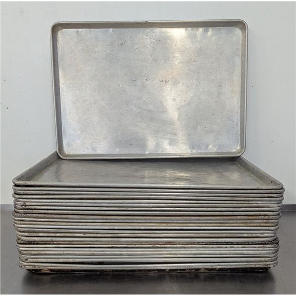 Full Size Bun Pan Sheets - Lot of 24