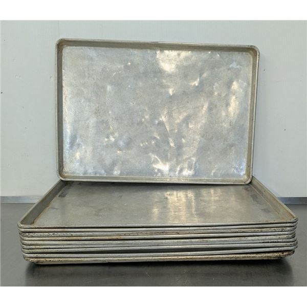 Full Size Bun Pan Sheets - Lot of 10