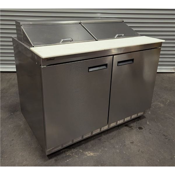 Delfield 4484N-12 48" Refrigerated Sandwich/Salad Prep Table