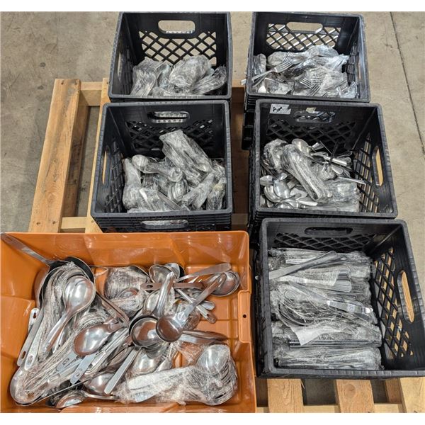 Assorted Cutlery, Knife, Fork & Spoons - Lot of Approx. 1000pcs