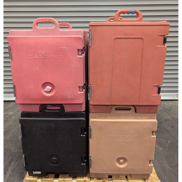 Cambro & Silite Front Loading Food Pan Carriers - Lot of 4pcs | LBD1-1