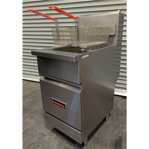 Sierra FRYSTAR750LP 75lb Gas Fryer w/(5) 30,000 BTU Cast Iron Burners