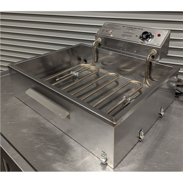 Gold Medal FW-12 Shallow Funnel Cake/Elephant Ears Fryer
