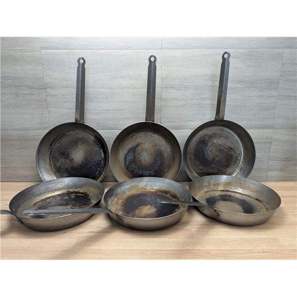 11" Dia Frying Pans - Lot of 6