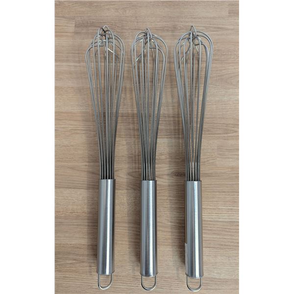 14" French Whips, Omcan 80070 - Lot of 3