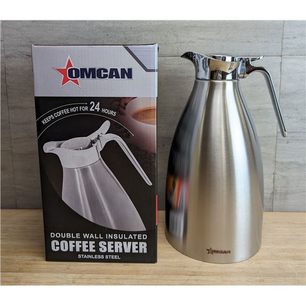 2L Stainless Steel Lined Insulated Server, Omcan 80526