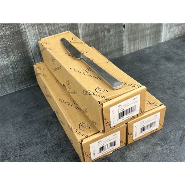 Azali Dinner Knives, Arcoroc T7404 - Lot of 36