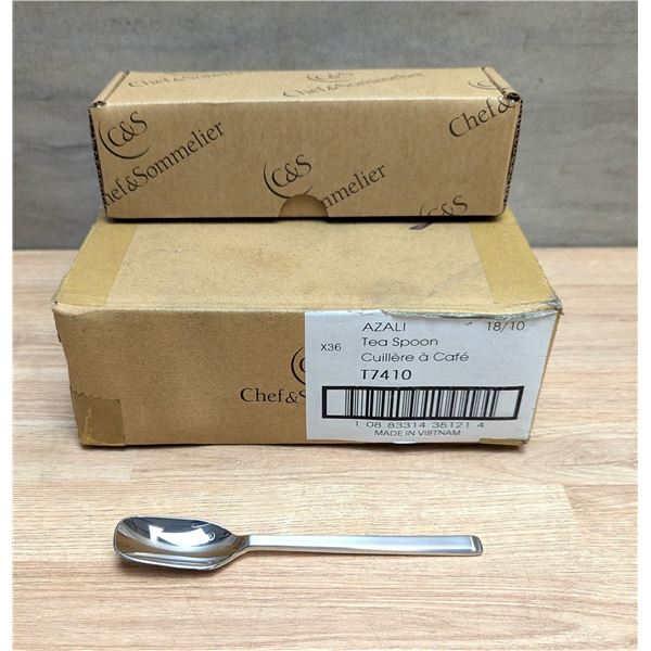 Azali Euro Spoons, Arcoroc T7410 - Lot of 36
