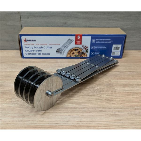 5-Wheel Expandable Dough Cutter, Omcan 81192