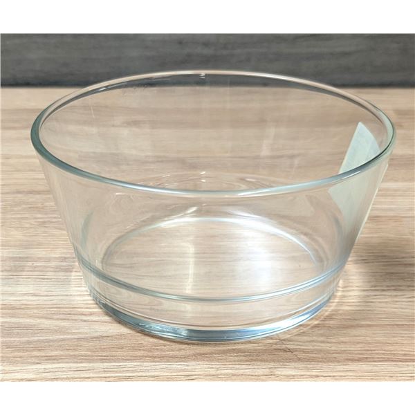 5.5" Unisson 23oz Heavy Stackable Glass Bowls, Luminarc L6511 - Lot of 24 (4 Cases)