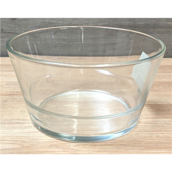 6.75" Unisson 40oz Heavy Stackable Glass Bowls, Luminarc L6509 - Lot of 24 (4 Cases)