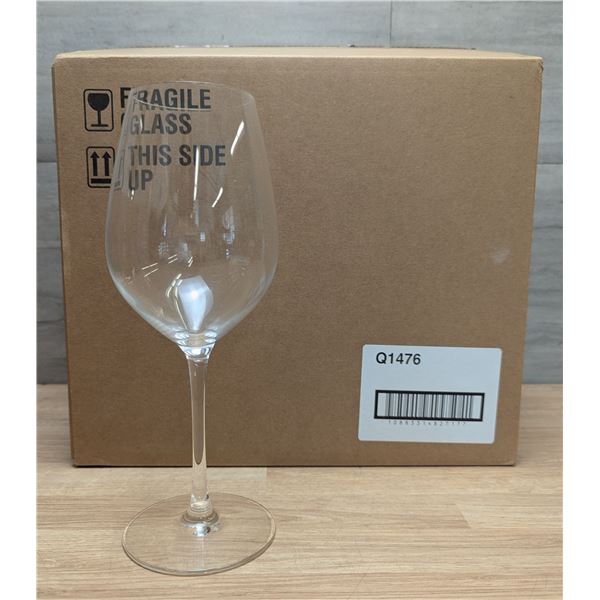 Bellevue 16oz Tulip Wine Glasses, Arcoroc Q1476 - Lot of 6