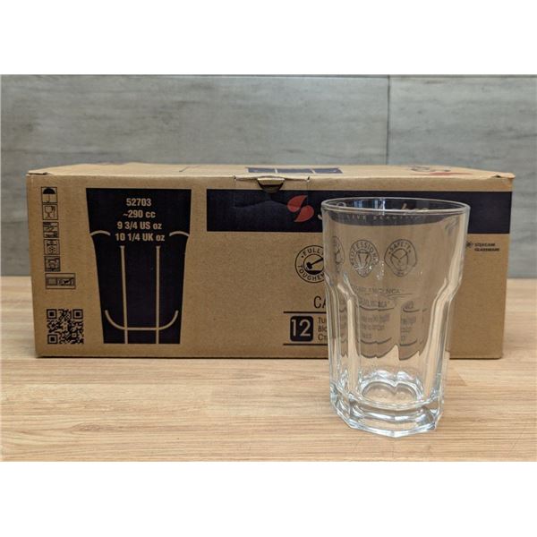 Casablanca Hi-Ball Glasses 9.5oz/280ml, Browne PG52703 - Lot of 12