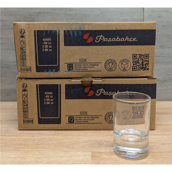 Side-Heavy Sham Whisky Glasses 2oz/59ml, Browne PG42484 - Lot of 24