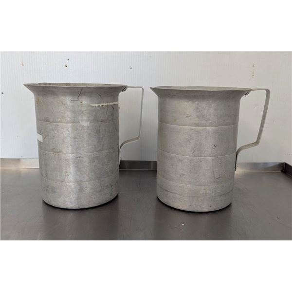 3L Aluminum Pitchers - Lot of 2