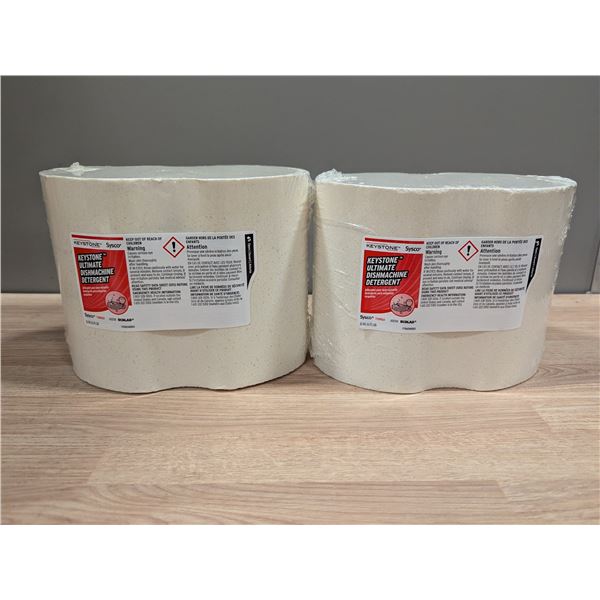 Keystone Sysco Ultimate Dishmachine Detergent, 3.1kg - Lot of 2
