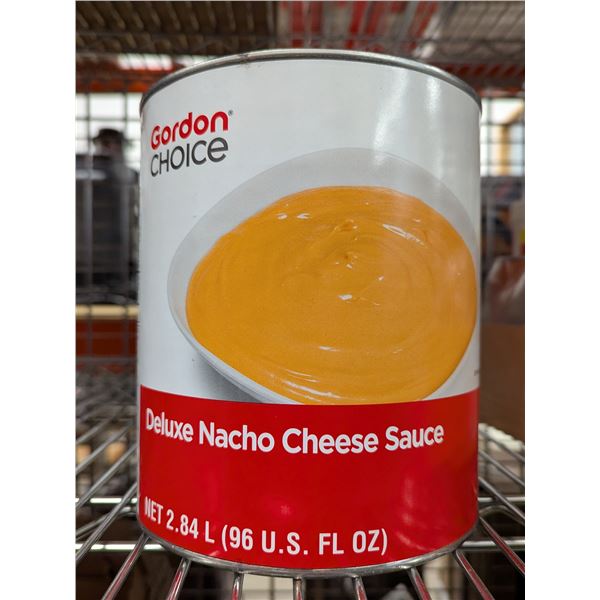 Gordon Choice Deluxe Nacho Cheese Sauce 2.84L - Lot of 2