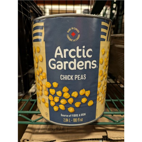 Arctic Gardens Chick Peas, 2.84L - Lot of 4