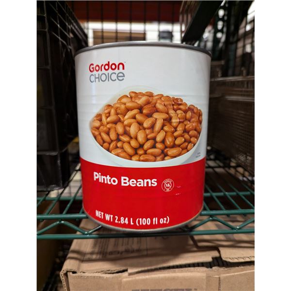 Gordon Choice Pinto Beans 2.84L - Lot of 6