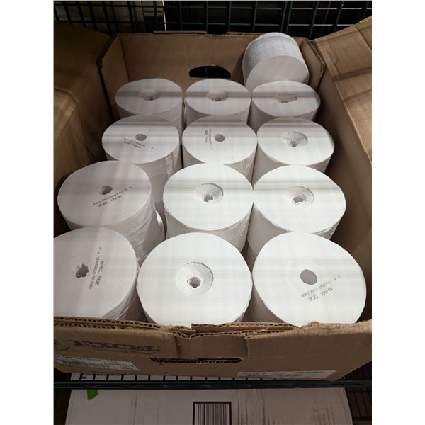 Toilet Paper Rolls, White - Lot of 28