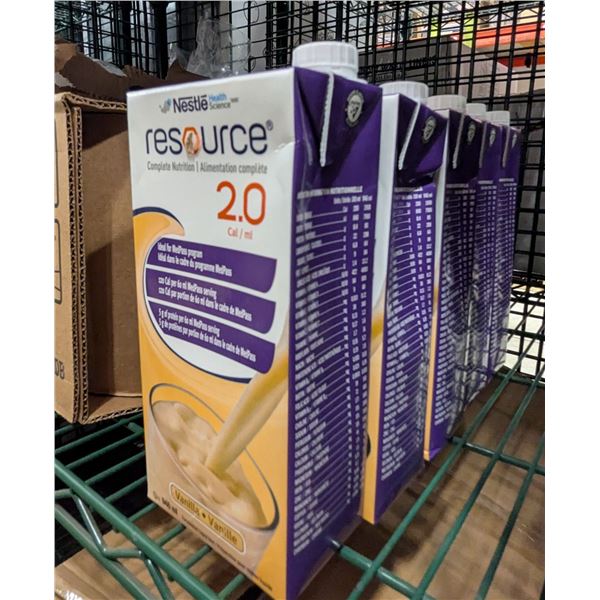 Nestle Health Science Resource Vanilla 946mL - Lot of 5