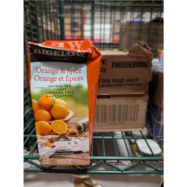 Bigelow Orange & Spice, 28 Bags - Lot of 6 (1case)